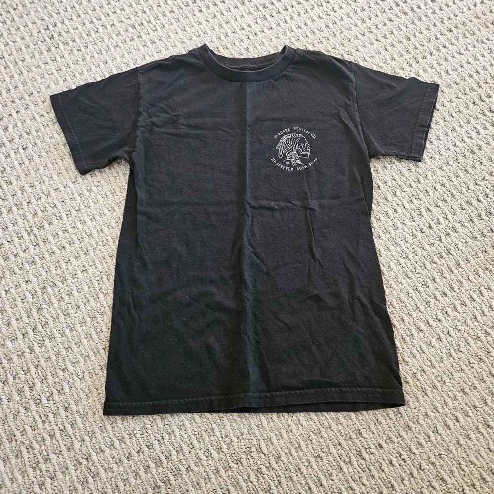 Black Roark Revival Short Sleeve Graphic Tee Shirt